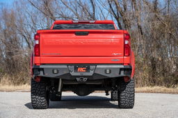 Rear LED Bumper for Silverado & Sierra 1500 (2019-2024), view 4, Rough Country 10758