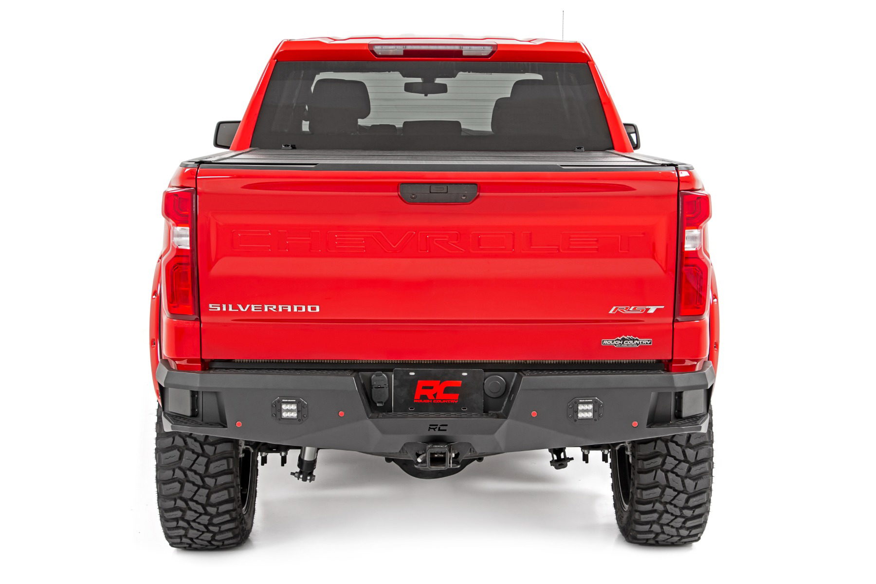 Rear LED Bumper for Silverado & Sierra 1500 (2019-2024), Rough Country 10758