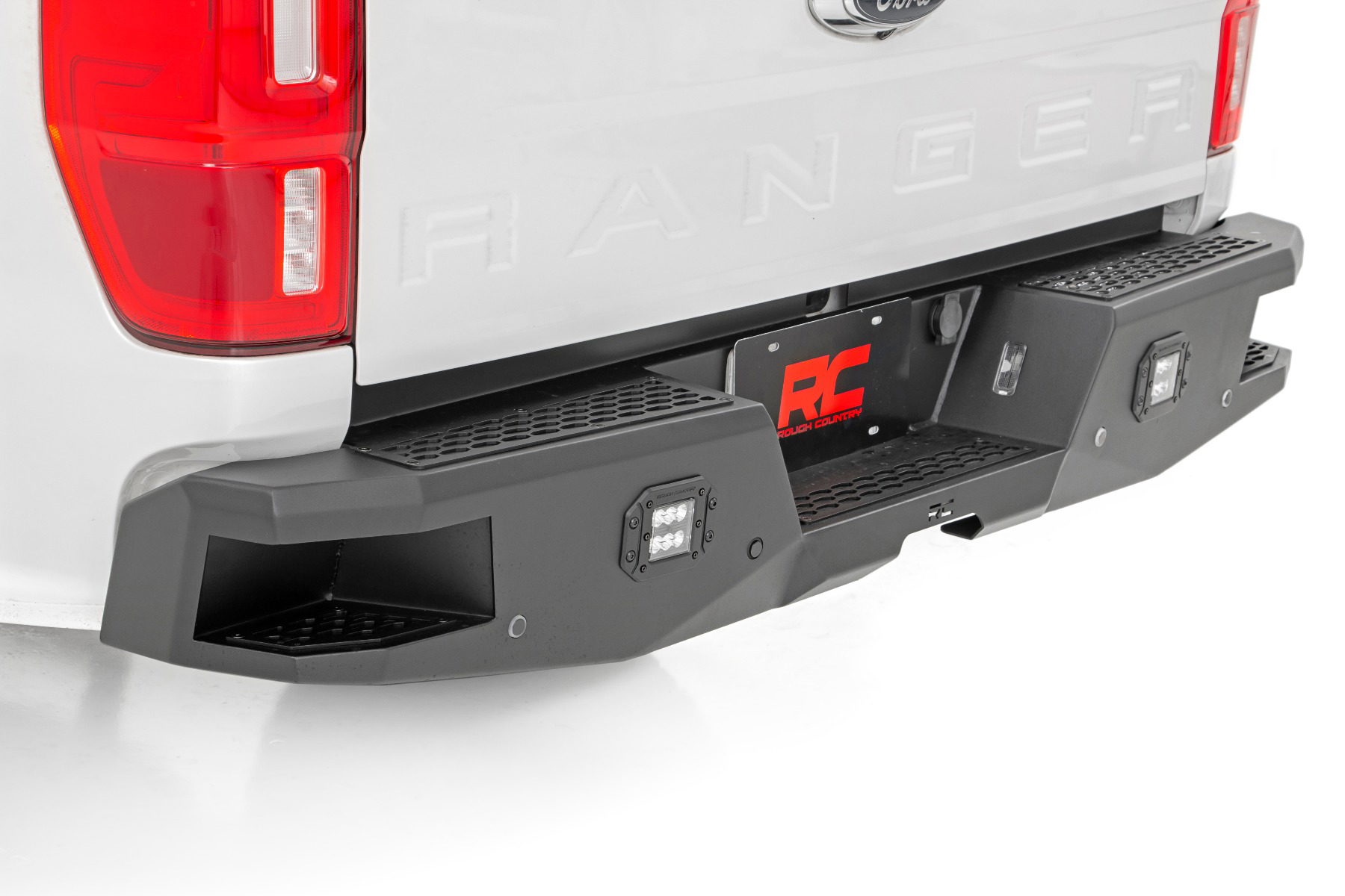 LED Rear Bumper for Ford Ranger (2019-2023) — Rough Country 10760 — Rear Bumpers