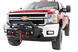 EXO Winch Mount Kit for Chevy Silverado 2500/3500 HD (2011-2019), view 3, Rough Country 10764