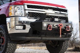 EXO Winch Mount Kit for Chevy Silverado 2500/3500 HD (2011-2019), view 5, Rough Country 10764