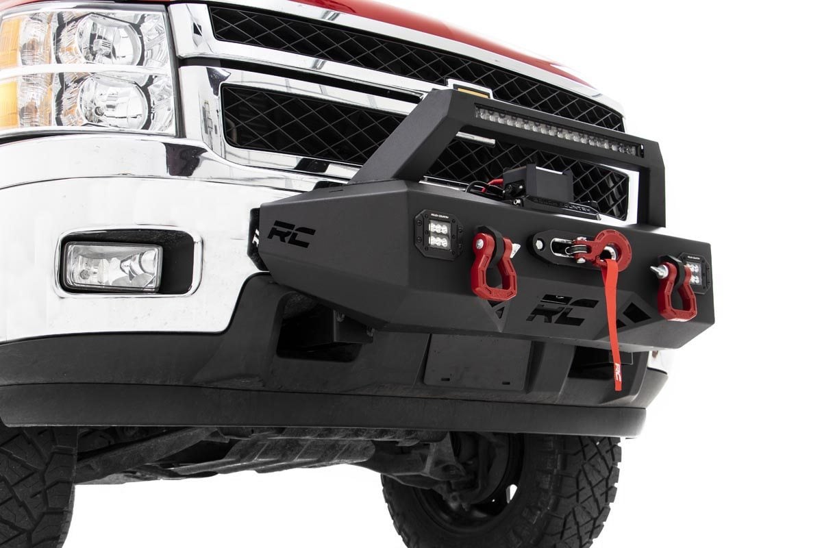 Rough Country EXO Winch Mount Kit for Chevy Silverado 2500/3500 HD