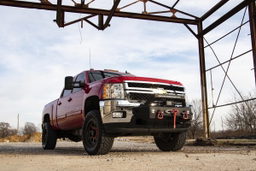 EXO Winch Mount Kit for Chevy Silverado 2500/3500 HD (2011-2019), Rough Country 10764