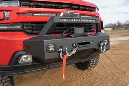 EXO Winch Mount Kit for Chevy Silverado 1500 (2019-2022), view 2, Rough Country 10765