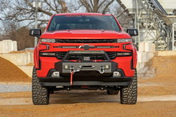 EXO Winch Mount Kit for Chevy Silverado 1500 (2019-2022), view 3, Rough Country 10765
