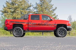 Rear Bumper with LED Lights for Silverado 1500 (2007-2018), view 3, Rough Country 10773