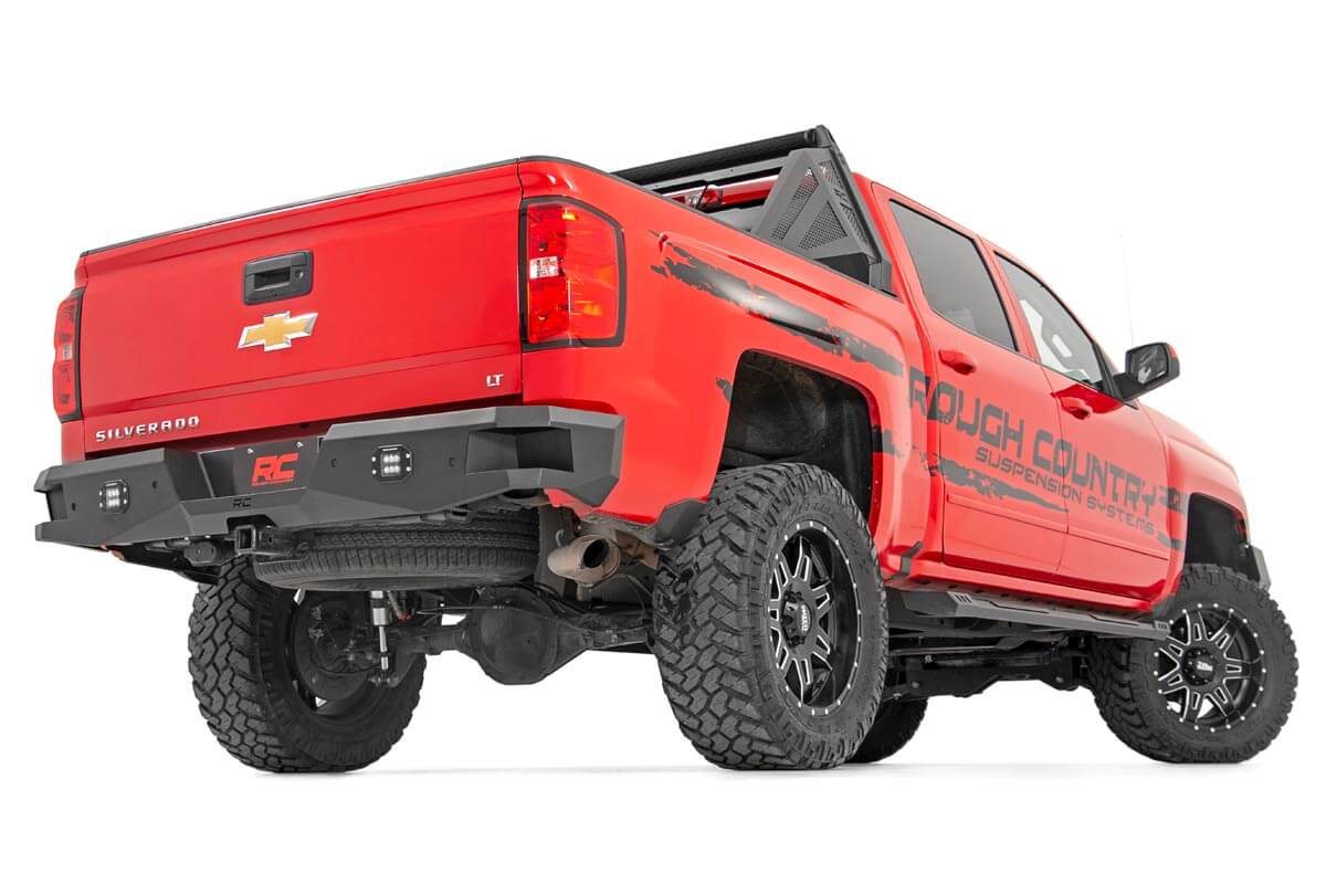 Rear Bumper with LED Lights for Silverado 1500 (2007-2018), Rough Country 10773