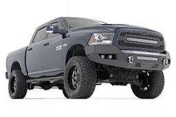 Front Bumper with 20-Inch LED Bar for Ram 1500 (2013-2018), view 2, Rough Country 10774