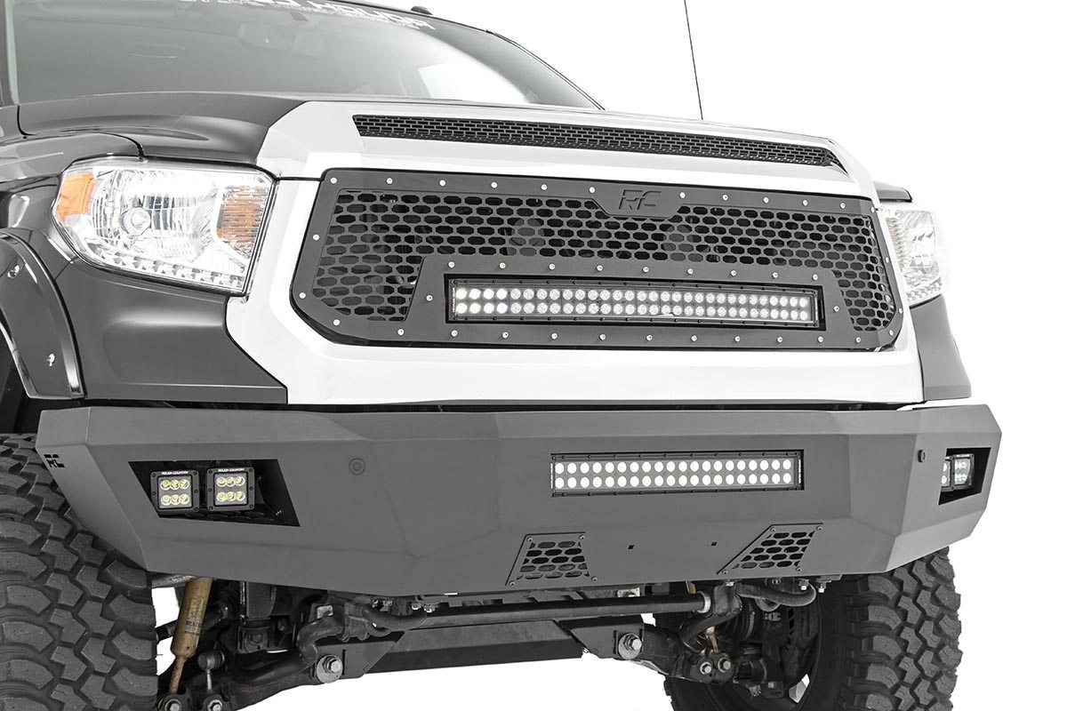 Rough Country LED Front Bumper for Toyota Tundra