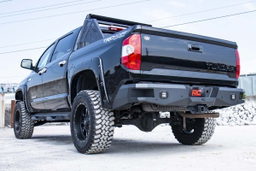 Rear Bumper with LED Lights for Tundra (2014-2021), view 4, Rough Country 10778