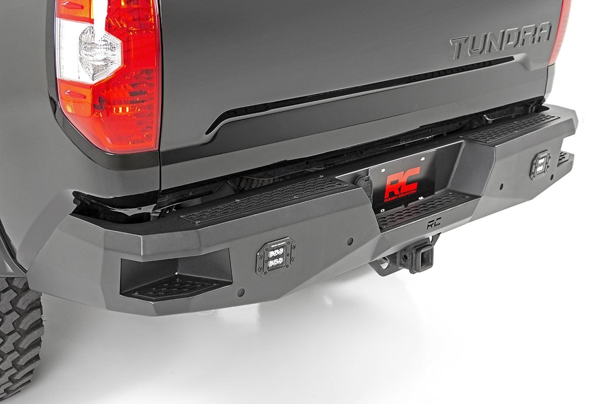 Rear Bumper with LED Lights for Tundra (2014-2021) — Rough Country 10778 — Rear Bumpers