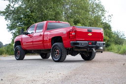 LED Rear Bumper for Silverado & Sierra HD (2011-2019), view 3, Rough Country 10779