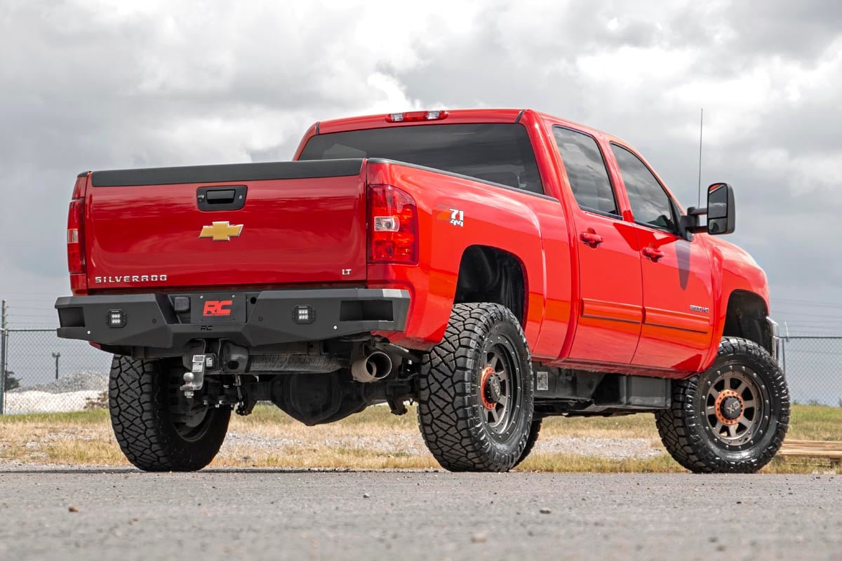LED Rear Bumper for Silverado & Sierra HD (2011-2019), Rough Country 10779
