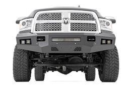 LED Front Bumper for Ram 2500 and 3500 (2011-2018), view 2 — Rough Country 10785