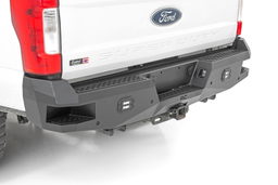 LED Rear Bumper for F-250/F-350 Super Duty (2017-2022) shown installed, Rough Country 10788