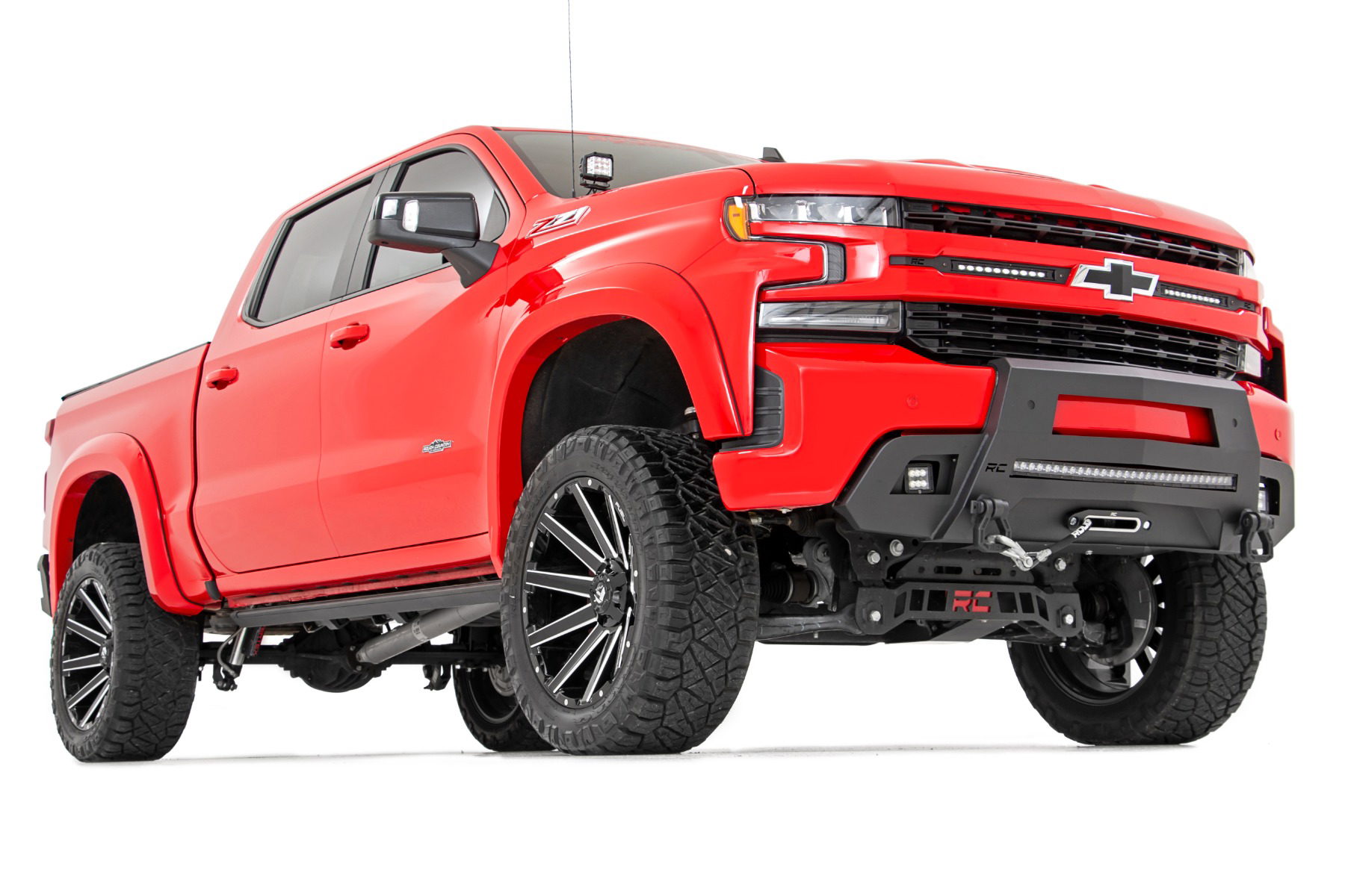 Hidden Winch Front Bumper for Silverado 1500 (2019-2022), Rough Country 10805
