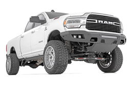Front Bumper with LED Cubes for Ram 2500 (2019-2025), view 2, Rough Country 10806A