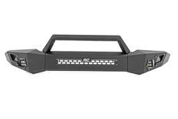 Front Bumper with Skid Plate for 2005-2011 Toyota Tacoma, view 2, Rough Country 10811