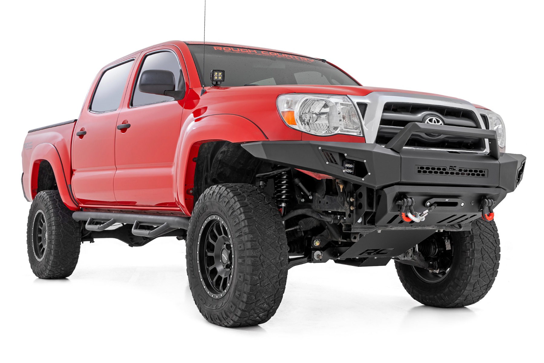 Rough Country Front Bumper with Skid Plate for 2005-2011 Toyota Tacoma