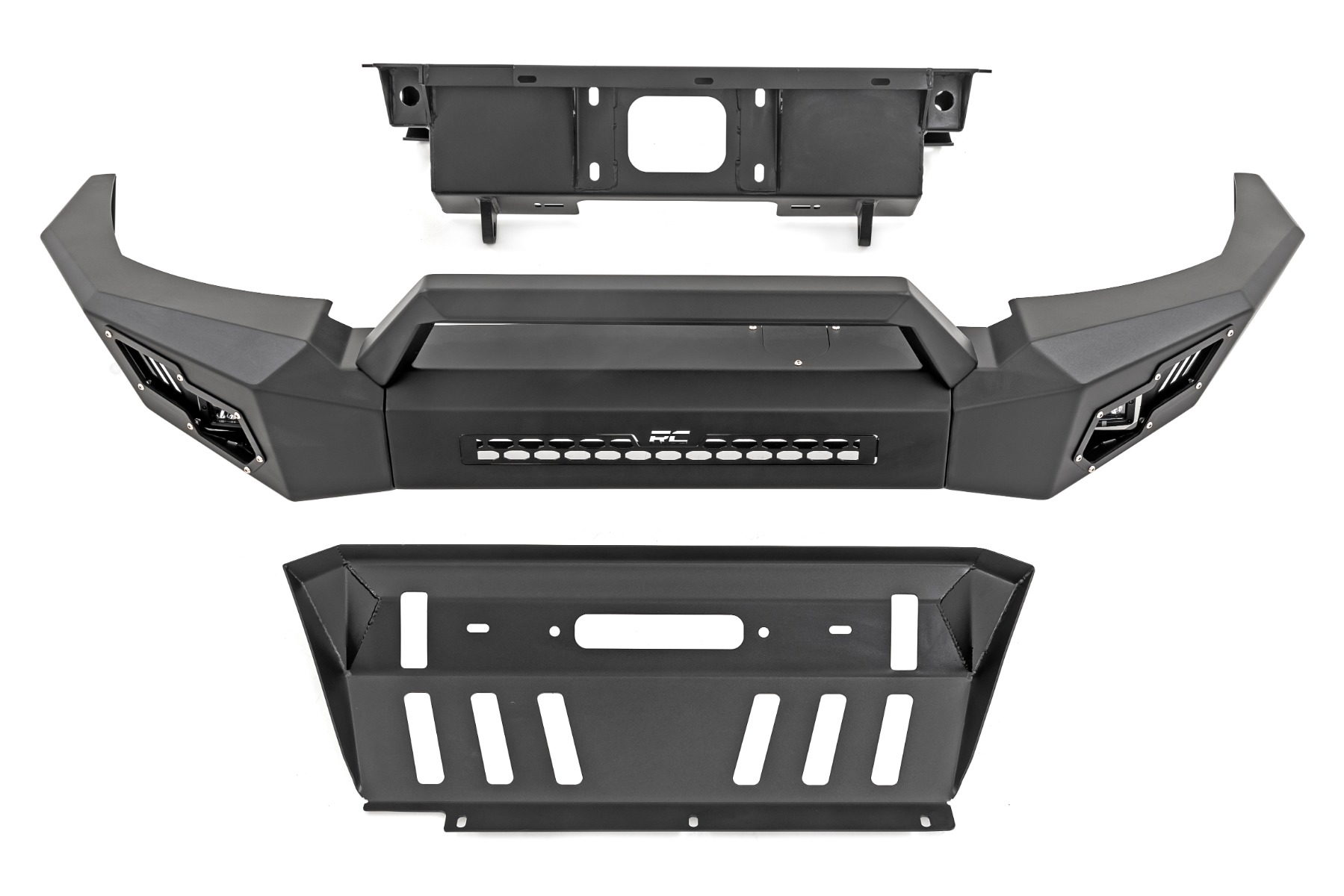 Front Bumper with Skid Plate for 2005-2011 Toyota Tacoma, Rough Country 10811