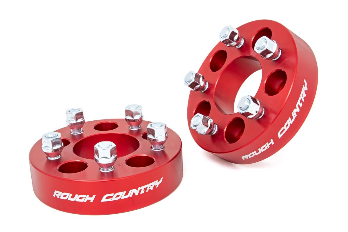 Rough Country 1.5-Inch Wheel Spacers for 5 x 4.5 Bolt Pattern