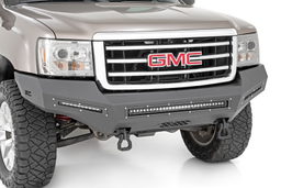 Front Bumper for GMC Sierra 1500 (2007-2013), view 4 — Rough Country 10912
