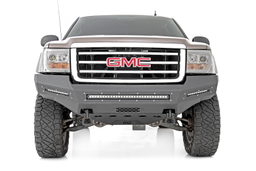 High Clearance LED Front Bumper for 2007-2013 GMC Sierra 1500, view 2, Rough Country 10913