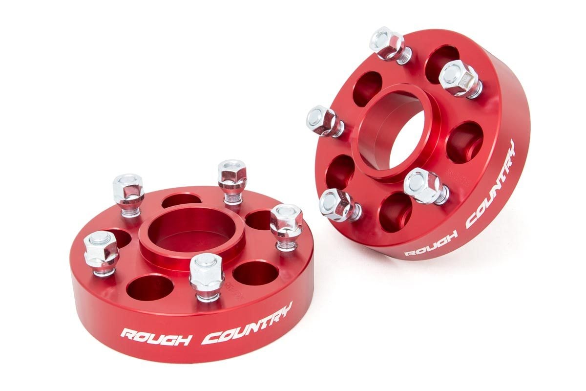 Rough Country 1.5-Inch Wheel Adapters — 5x4.5 to 5x5 Bolt Pattern