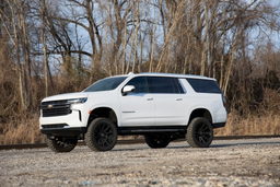 6-Inch Lift Kit with M1 Struts for Suburban & Yukon XL, view 3, Rough Country 10940