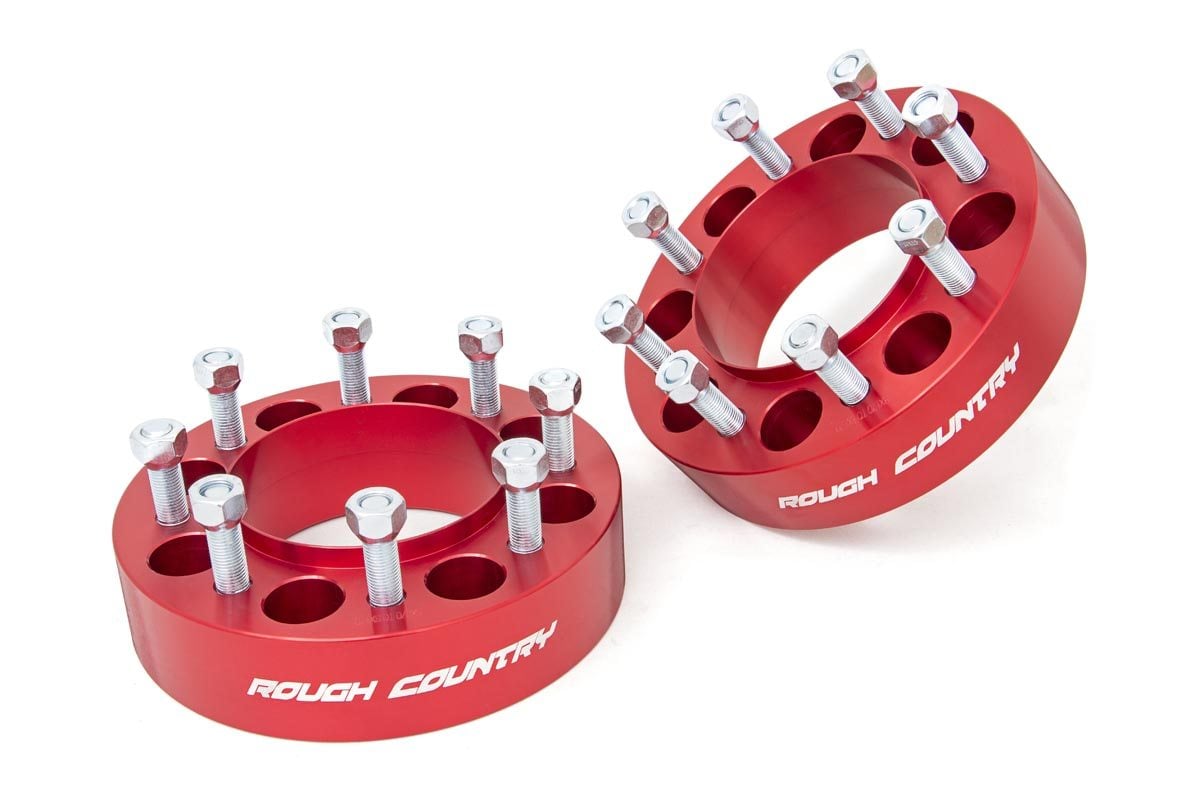 Rough Country 2-Inch Wheel Spacers with 4.8-Inch Hub-Centric Bore