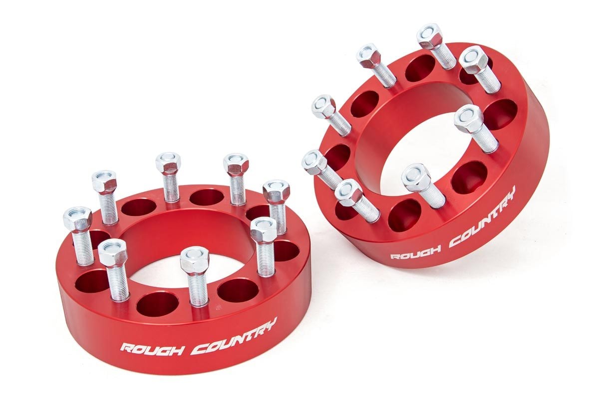 Rough Country 2-Inch Wheel Spacers for 8 x 6.5 in Bolt Pattern
