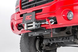 Hidden Winch Plate for 1999-2007 Chevy Silverado & GMC Sierra 1500, view 3, Rough Country 11002