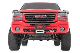 Hidden Winch Plate for 1999-2007 Chevy Silverado & GMC Sierra 1500, view 6, Rough Country 11002