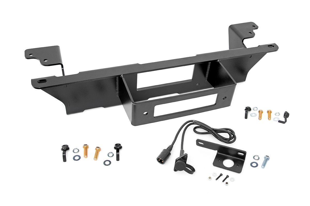Rough Country Hidden Winch Plate for 1999-2007 Chevy Silverado & GMC Sierra 1500