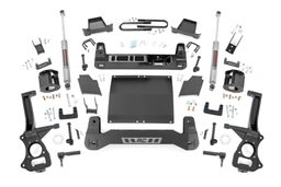 6-Inch Diesel Lift Kit for 2025 Chevy Silverado 1500 4WD, Rough Country 110030D