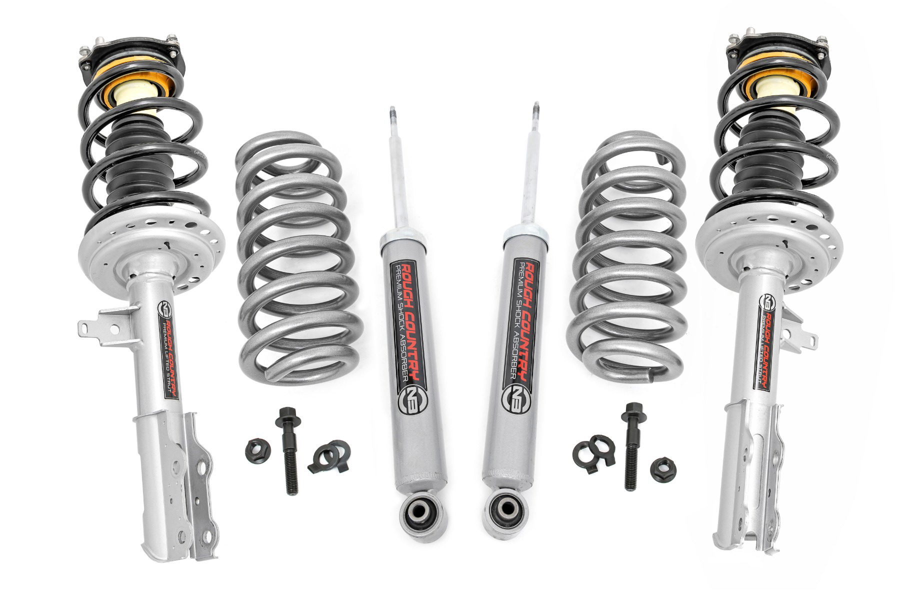 Rough Country 1.5-Inch Lift Kit with N3 Struts for 2017–2023 GMC Acadia