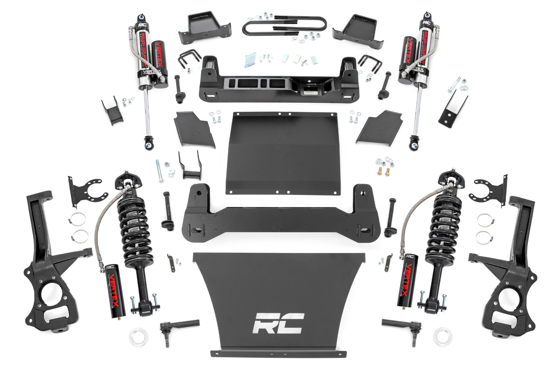 Rough Country 6-Inch Lift Kit with Vertex 2.5 Shocks for 2025 Silverado 1500