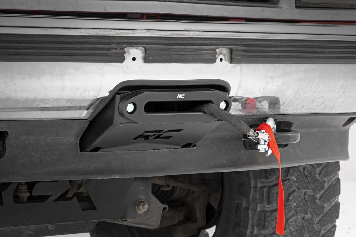 Rough Country Hidden Winch Mounting Plate 11008: Winches