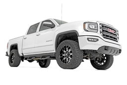 SRX2 Adjustable Aluminum Steps for GM 1500 Crew Cab (2007-18), Rough Country 11009A