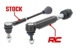 22mm Adjustable Forged Tie Rod Assemblies (Pair), view 4, Rough Country 11016