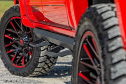 SRL2 Adjustable Aluminum Step Bars for GM 1500 Crew Cab (2007-18), view 5, Rough Country 11018