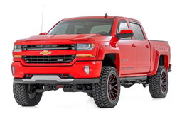 SRL2 Adjustable Aluminum Step Bars for GM 1500 Crew Cab (2007-18), Rough Country 11018