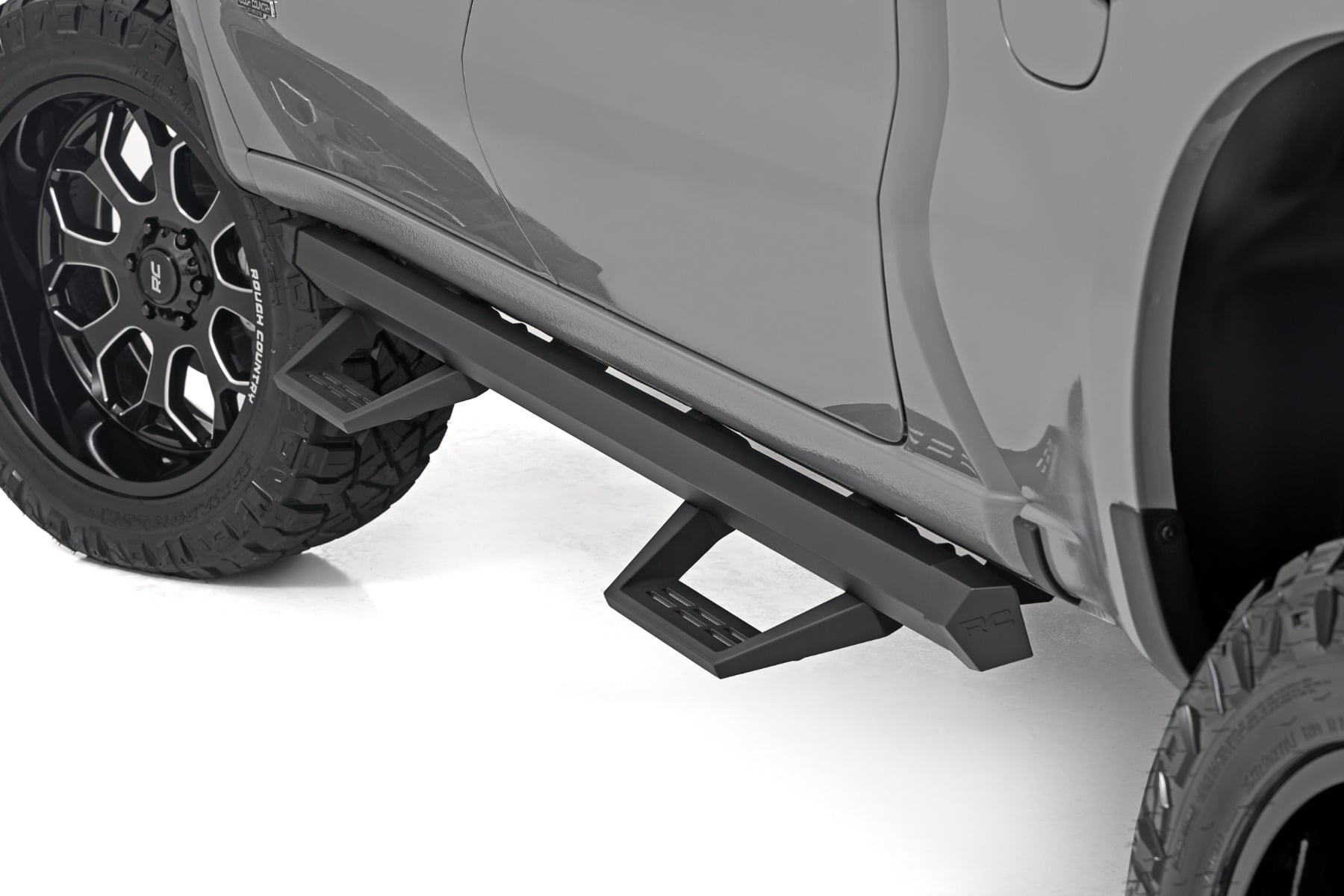 Rough Country SRL2 Adj Aluminum Step 11019: Running Boards