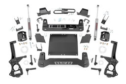6-Inch Diesel Lift Kit with N3 Shocks for GMC Sierra 1500, Rough Country 110230D