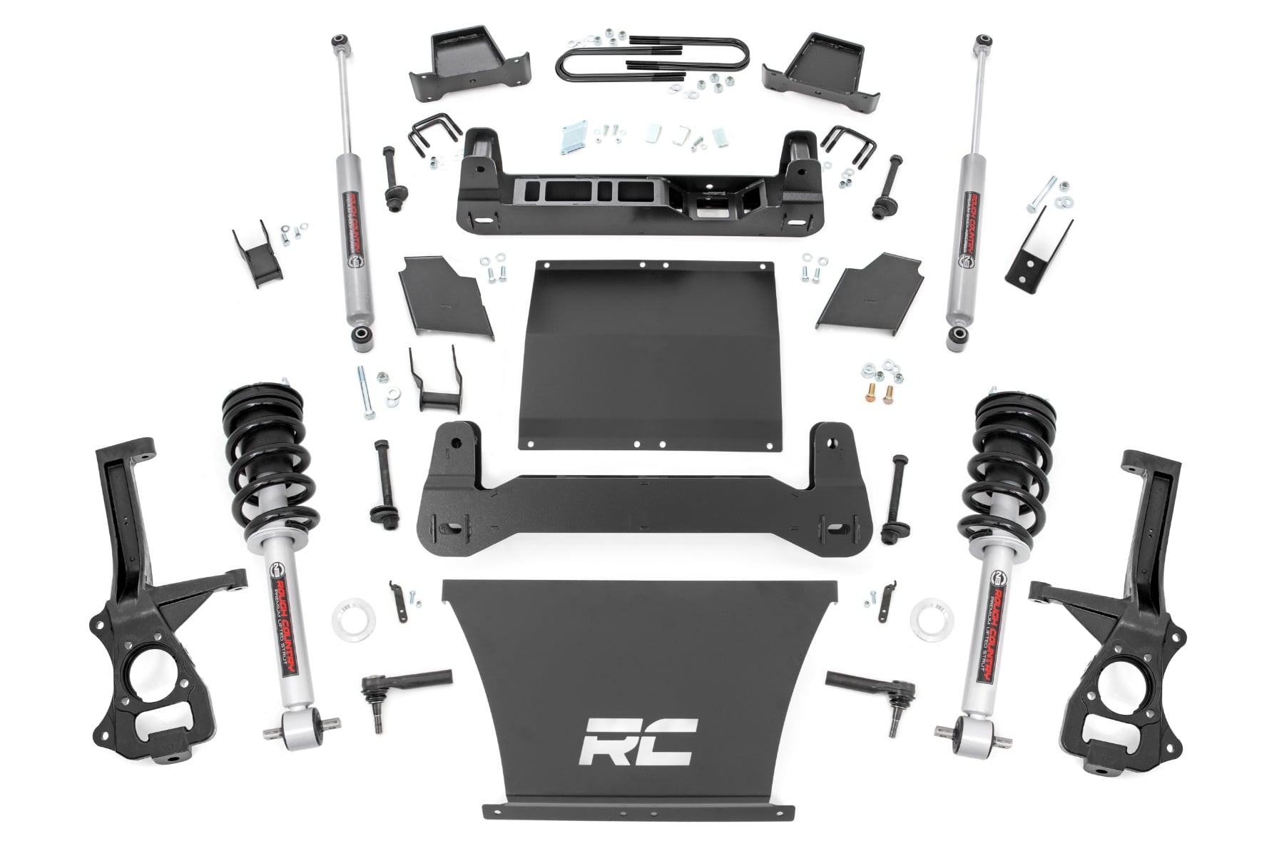 Rough Country 6-Inch Lift Kit with Loaded Struts for 2025 Sierra 1500