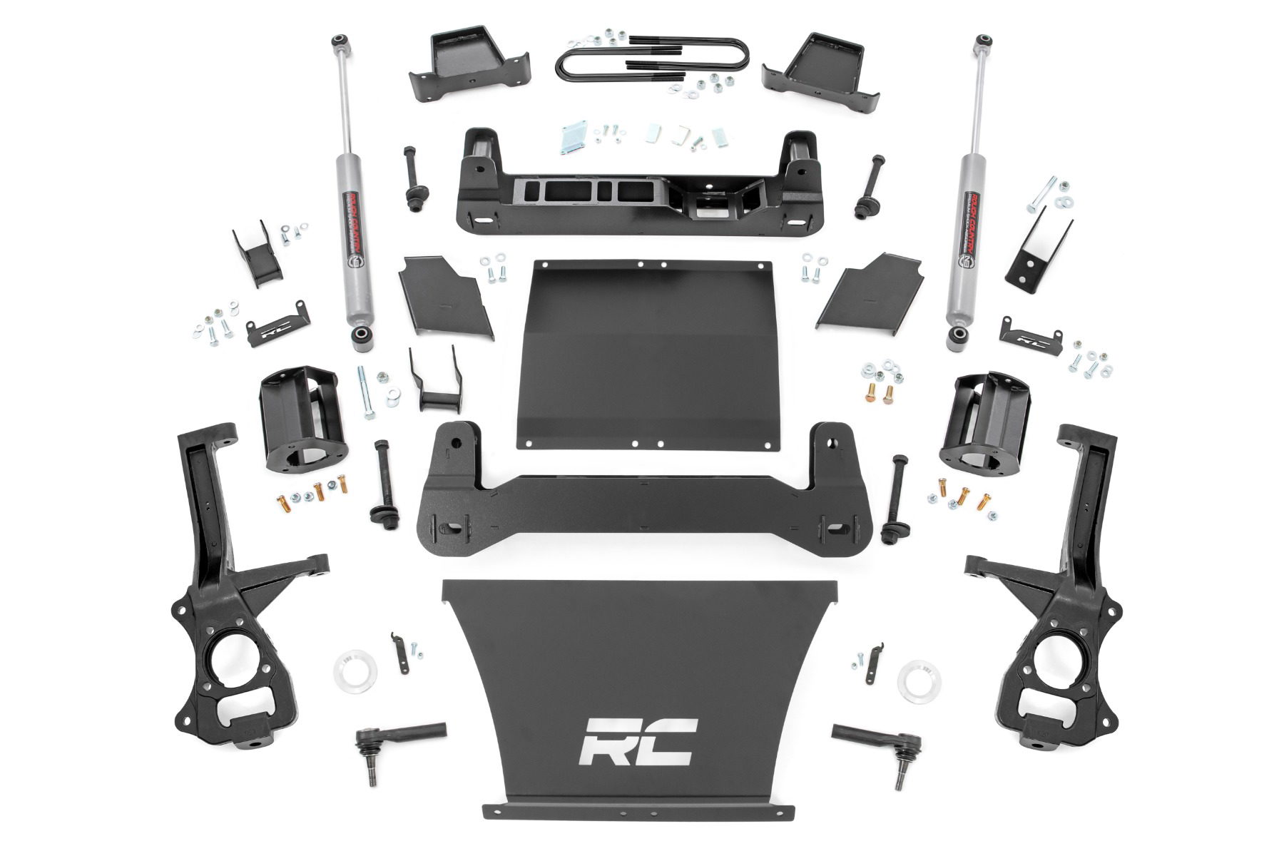 Rough Country 4-Inch Lift Kit for Trail Boss & AT4 Silverado and Sierra 1500