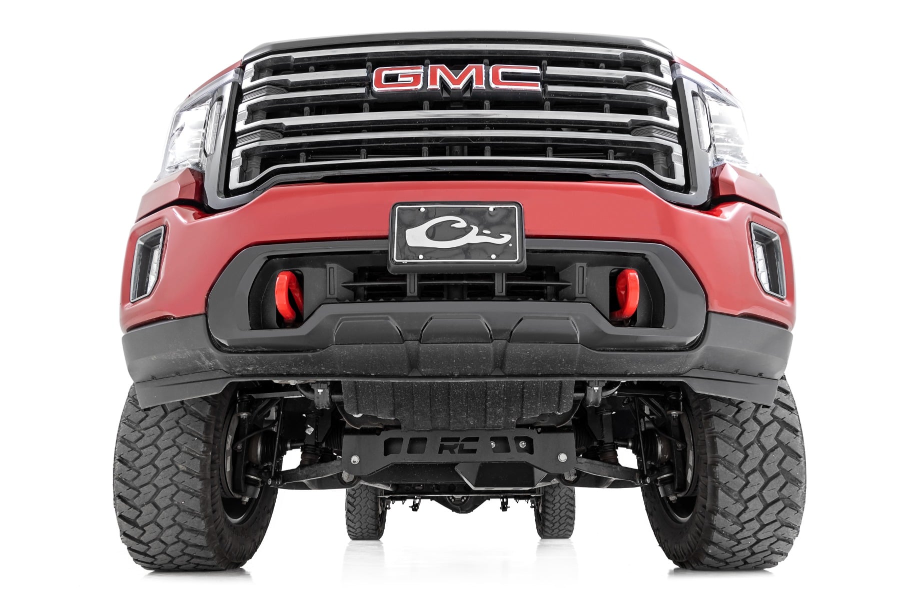5-Inch Lift Kit with M1 Shocks for Silverado & Sierra HD, Rough Country 11040