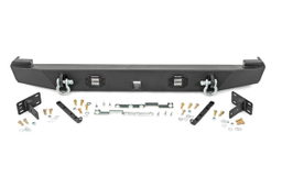 Bolt-On Rear Bumper with LED Lights for Jeep Cherokee (1984-2001), view 2 — Rough Country 110504
