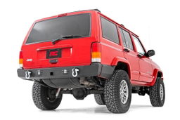 Bolt-On Rear Bumper with LED Lights for Jeep Cherokee (1984-2001), view 4 — Rough Country 110504