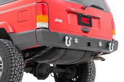 Bolt-On Rear Bumper with LED Lights for Jeep Cherokee (1984-2001), view 5 — Rough Country 110504